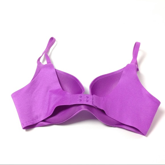 Victoria's Secret Womens Push Up Purple Bra Padded - Picture 2 of 3